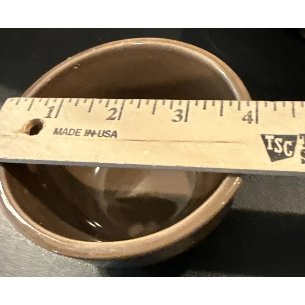 Pottery Barn Studio‎ Barbara Eigen Cereal Dipping Bowl Bowls Brown Set Of 2
